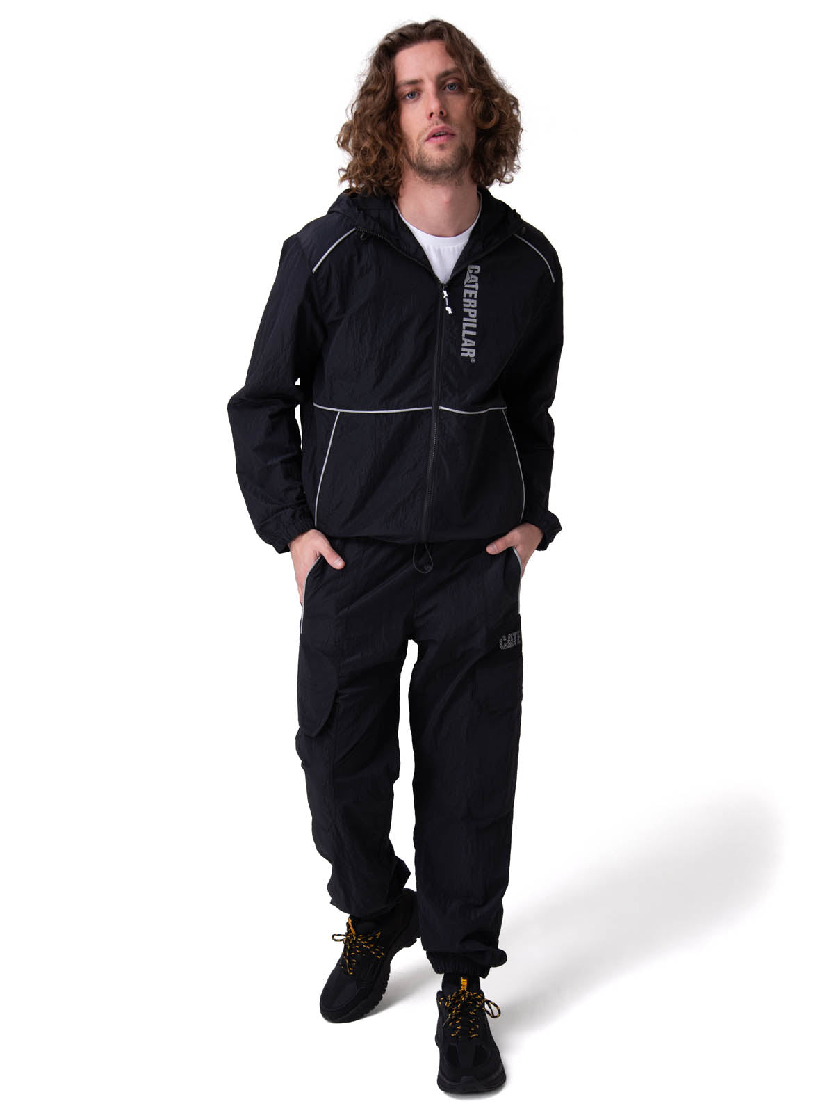 Pantalon Hombre Nylon Ripstop E-Wais Negro