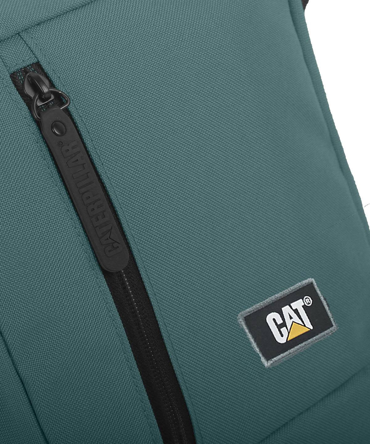 Bolso Con Compartimiento Tablet Unisex Shoulder Bag Verde Petróleo Cat
