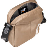 Bolso Tablet Casual Unisex Shoulder Bag Beige/Crudo CAT