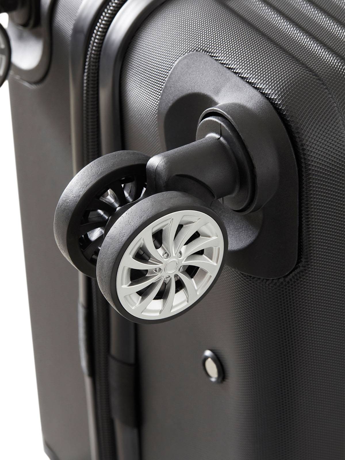 Maleta Grande 4 Ruedas Alexa Trolley 28" Negro Cat