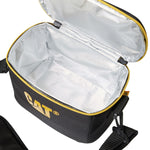 Bolso Cooler Unisex 6 Latas Negro CAT