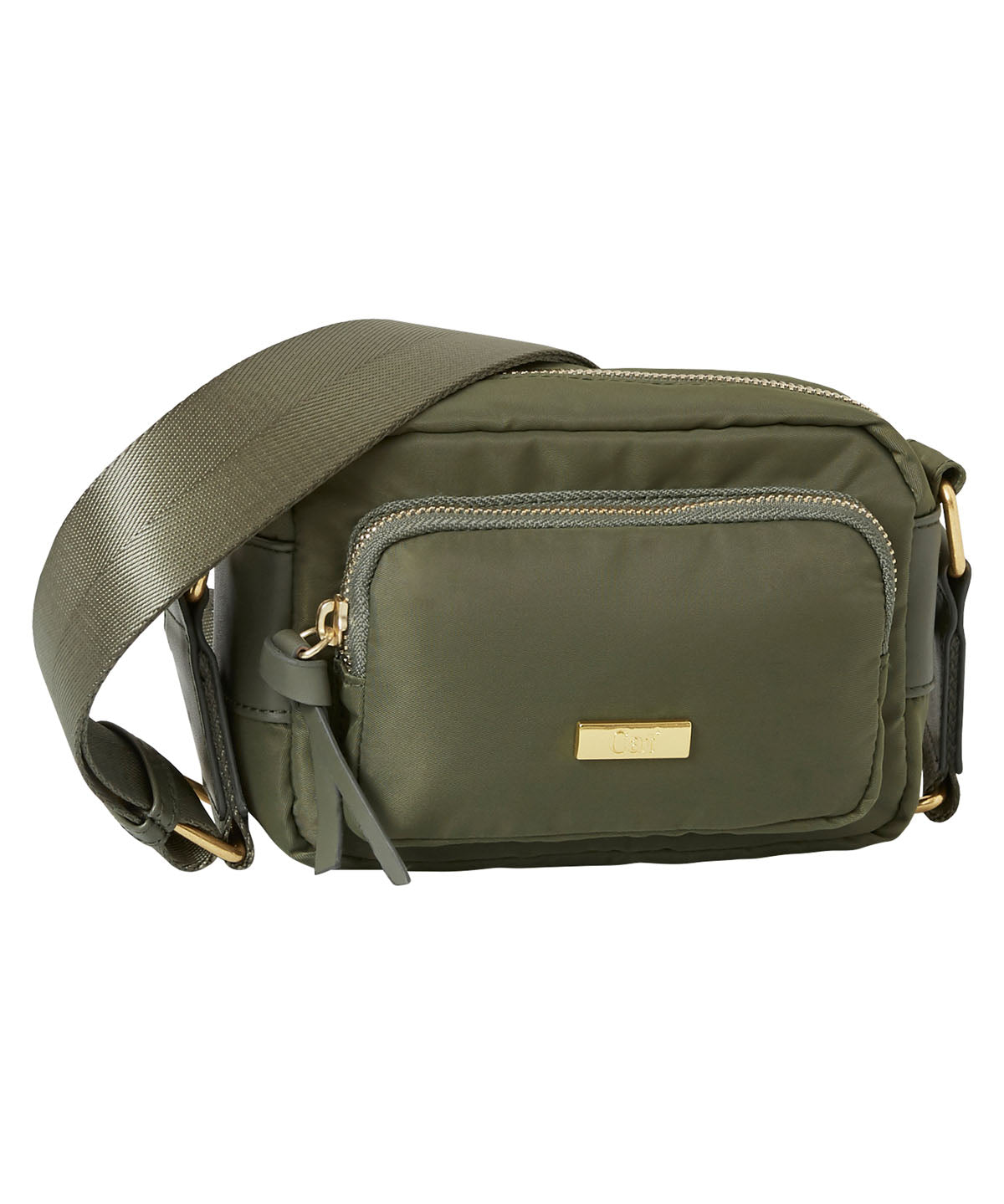 Cartera Casual Mujer Mini Crossbody Verde Cat