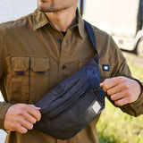 Banano Casual Unisex Ataturk Waist Bag Negro CAT