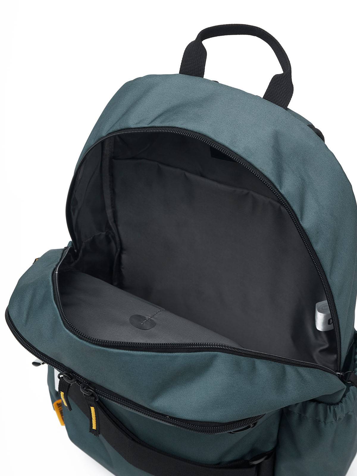 Mochila Con Compartimiento Laptop Unisex Melbourne Urban Backpack Verde Petróleo Cat
