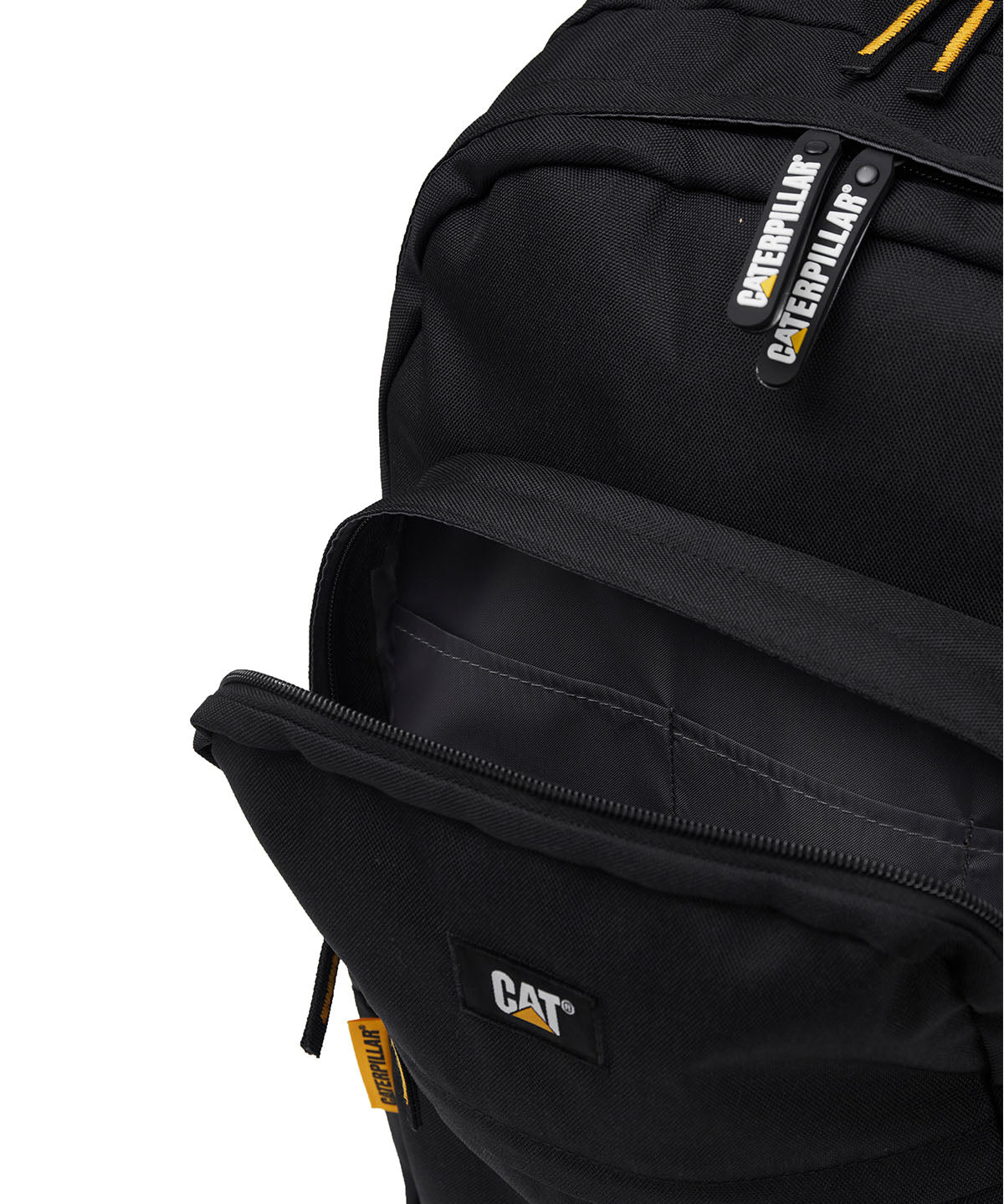 Mochila Con Compartimiento Laptop Unisex Sao Paulo Urban Negra Cat