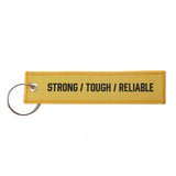 Llavero para Equipaje Unisex Woven Key Hanger Amarillo Cat