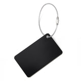 Llavero para Equipaje Unisex Metal Luggage Tag Negro Cat