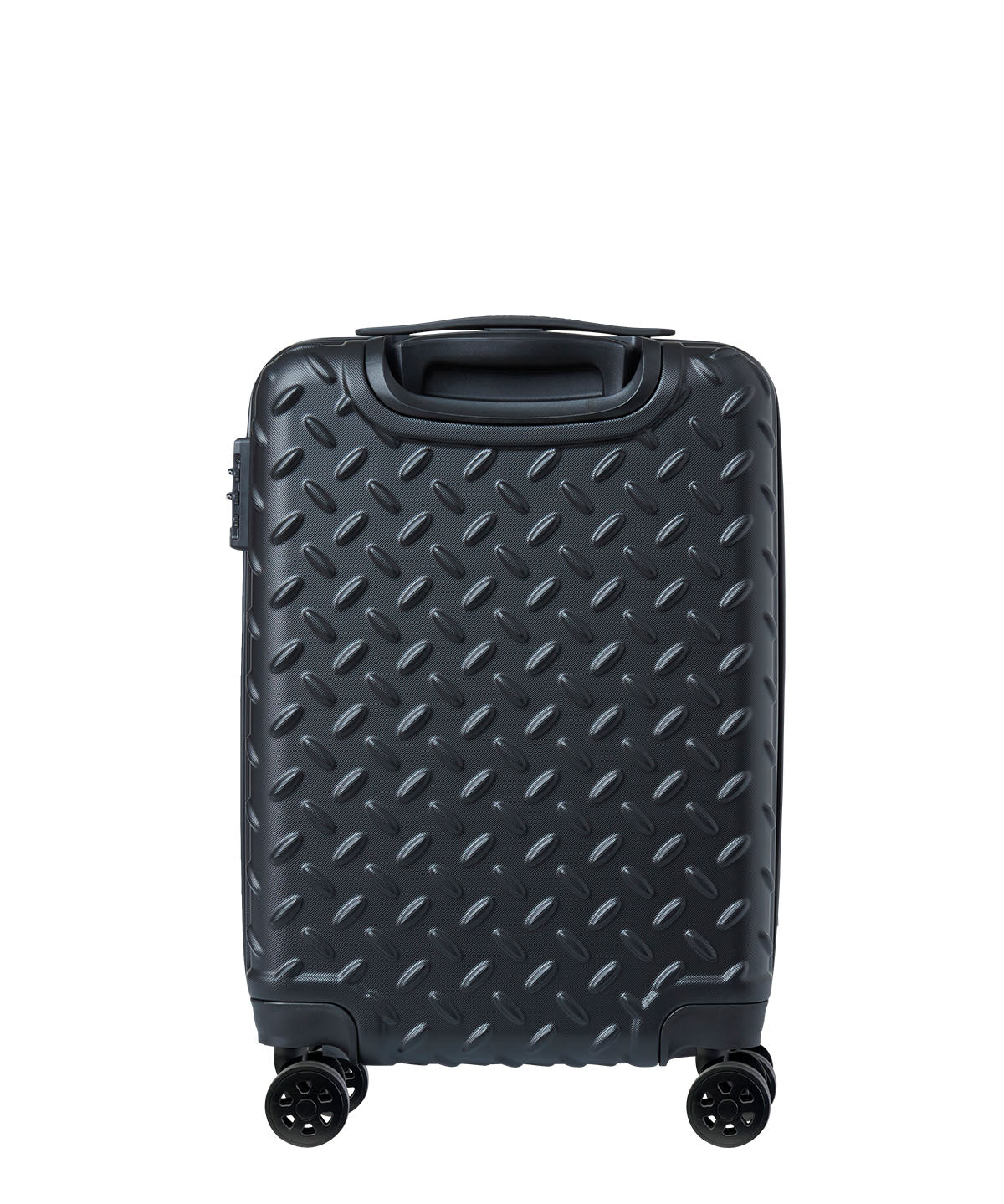 Maleta de Cabina Unisex Industrial Plate 20" Negra Cat