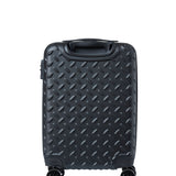 Maleta de Cabina Unisex Industrial Plate 20" Negra Cat