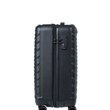 Maleta de Cabina Unisex Industrial Plate 20" Negra Cat