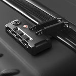 Maleta de Cabina Unisex Industrial Plate 20" Negra Cat