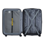 Maleta de Cabina Con Cierre Seguridad Unisex Industrial Plate 20" Trolley Mostaza Cat