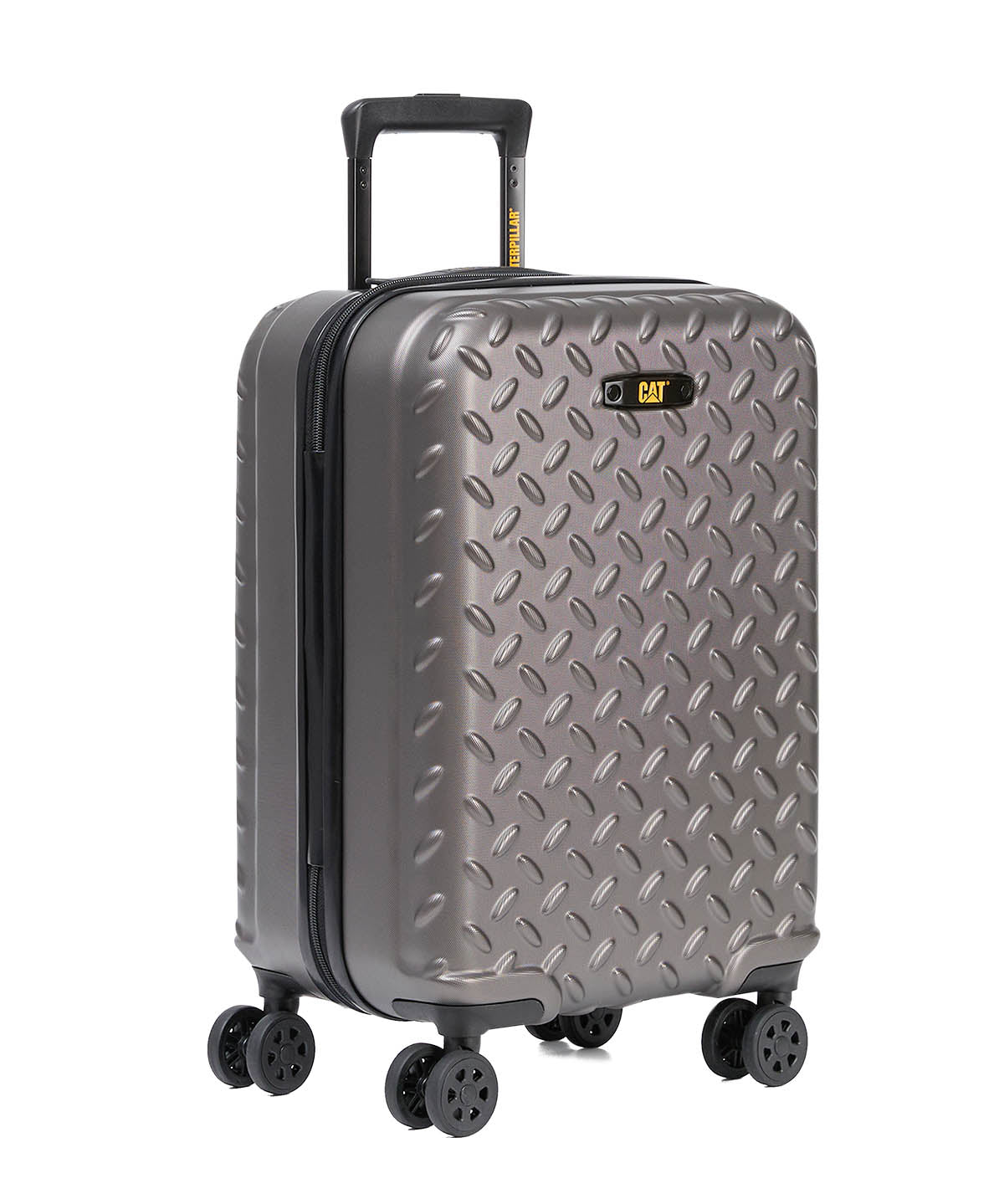 Maleta de Cabina CAT Industrial Plate 20" Trolley - Starlight Silver