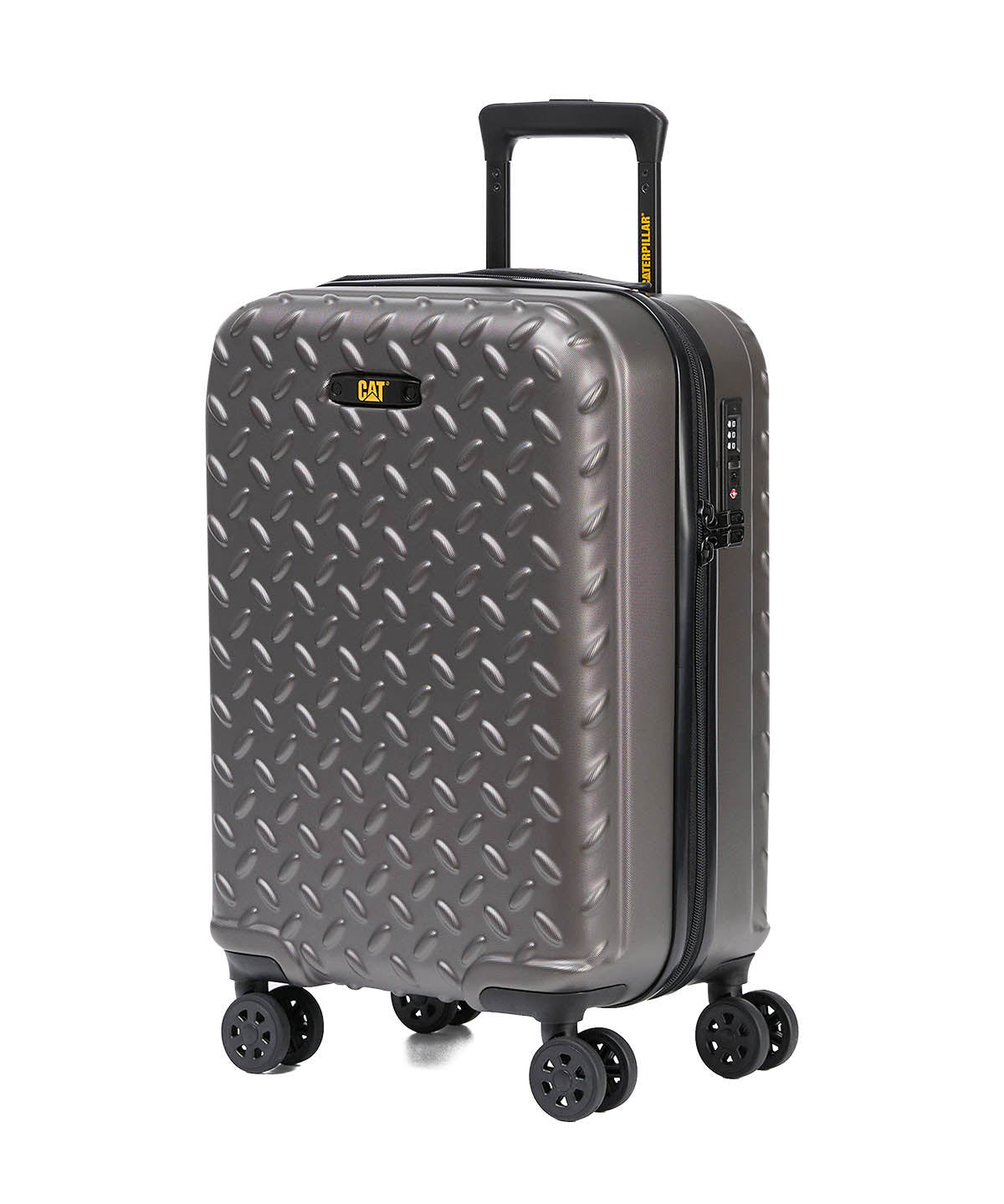 Maleta de Cabina CAT Industrial Plate 20" Trolley - Starlight Silver