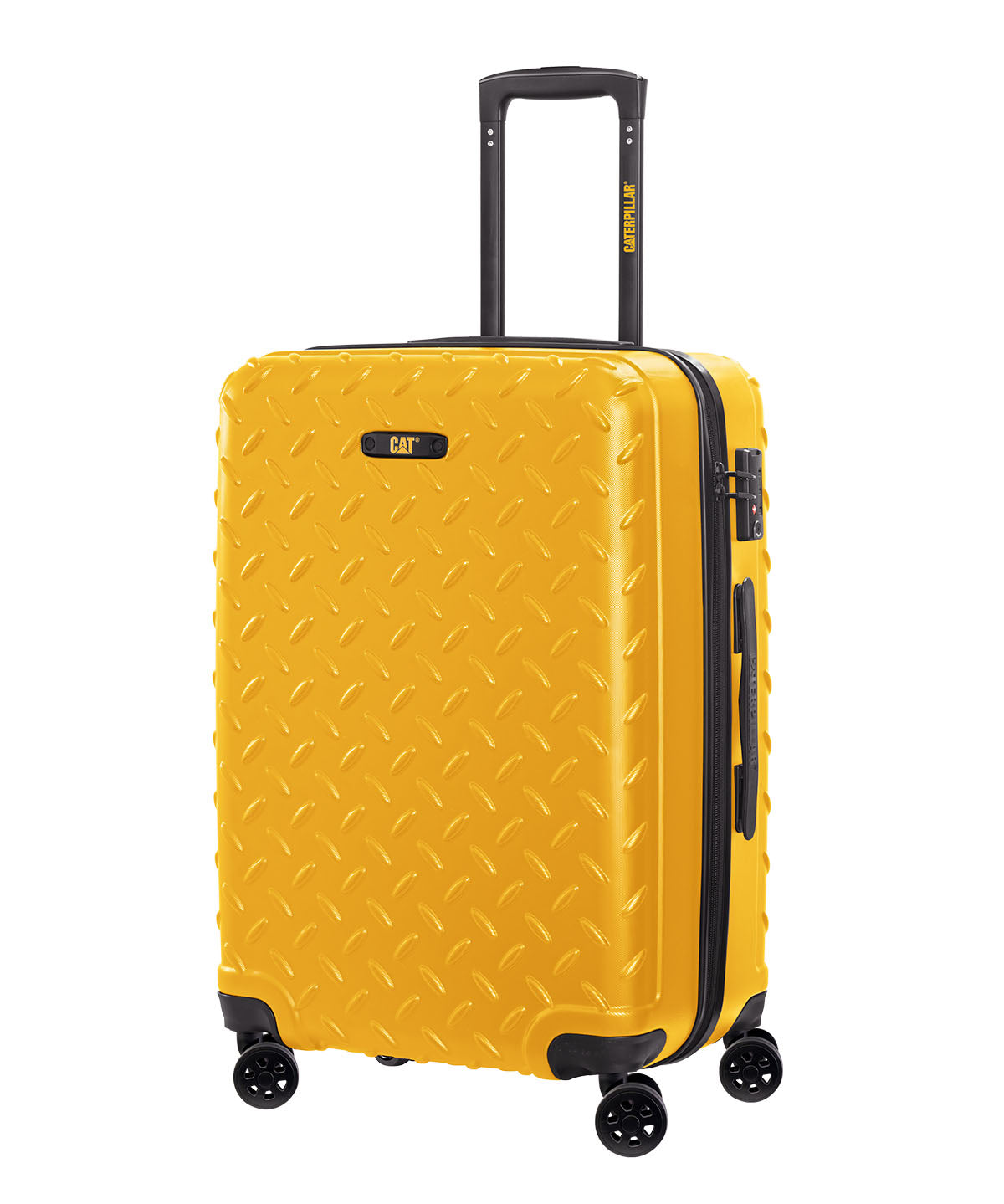 Maleta Mediana Industrial Plate 24 Mostaza Cat