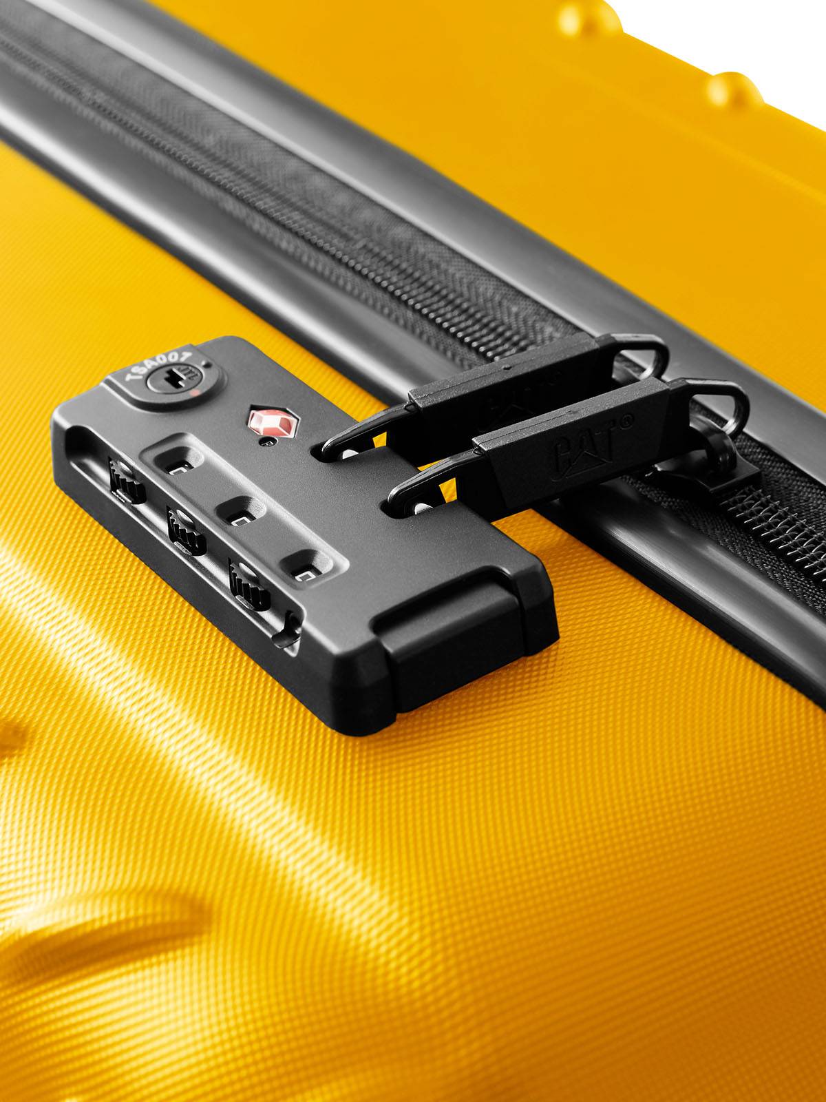 Maleta Mediana Industrial Plate 24 Mostaza Cat