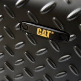 Maleta Con Cierre Seguridad Unisex Industrial Plate 24" Trolley Negra Cat