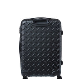 Maleta Grande Unisex Industrial Plate 28" Negra Cat