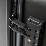 Maleta Grande Unisex Industrial Plate 28" Negra Cat