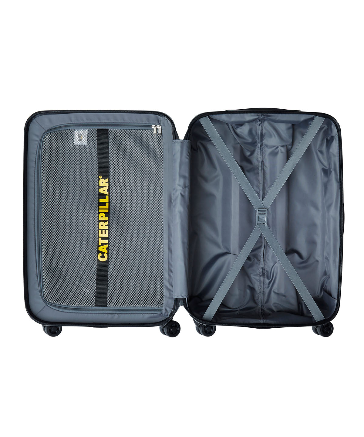 Maleta Con Cierre Seguridad Unisex Industrial Plate 28" Trolley Mostaza Cat