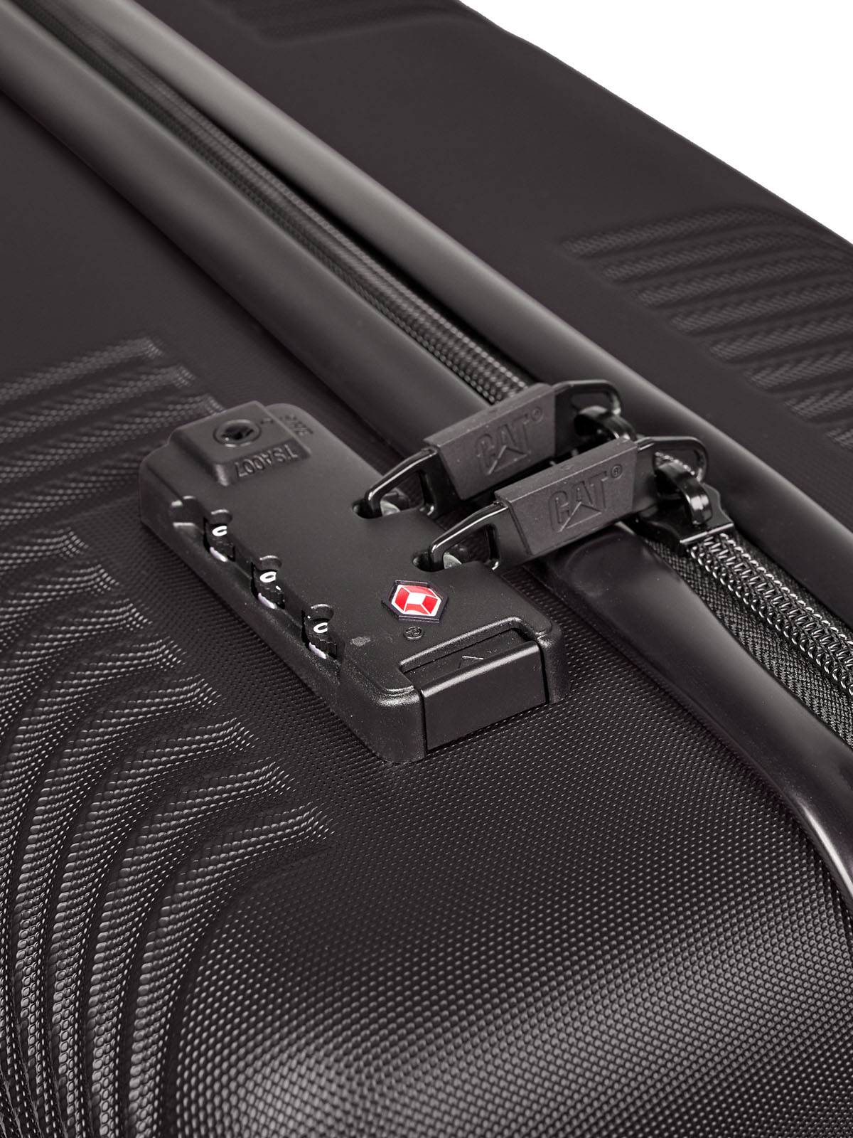 Maleta de Cabina Unisex Trolley Peoria 20'' Negra Cat