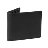 Billetera de Cuero Premium Unisex CAT Ethiopian Leather Wallet - Black
