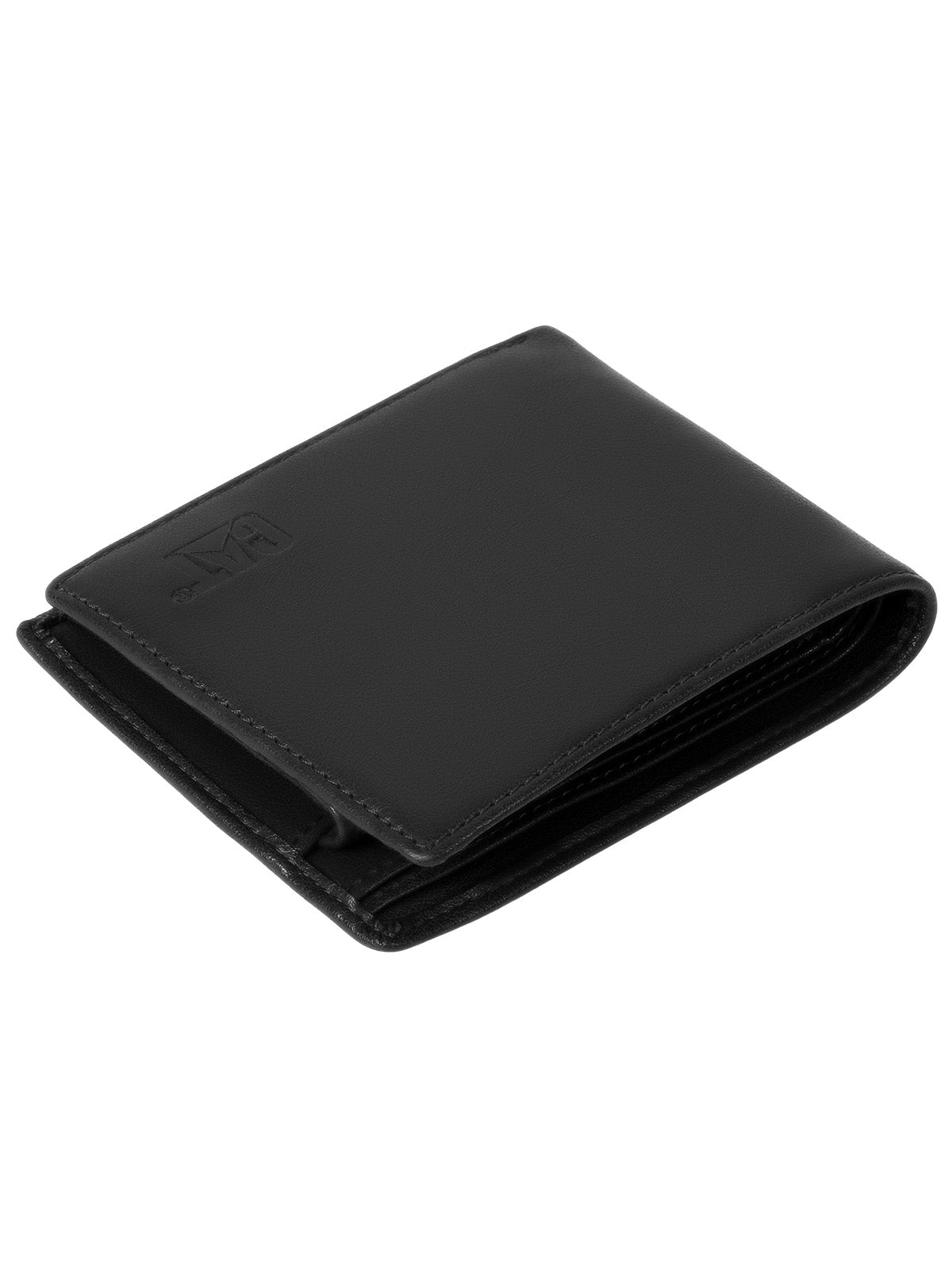 Billetera de Cuero Premium Unisex CAT Ethiopian Leather Wallet - Black