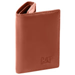 Billetera de Cuero Unisex Kenya Café Cat