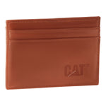 Billetera Rfid Unisex México Leather Cardholder Canela Cat