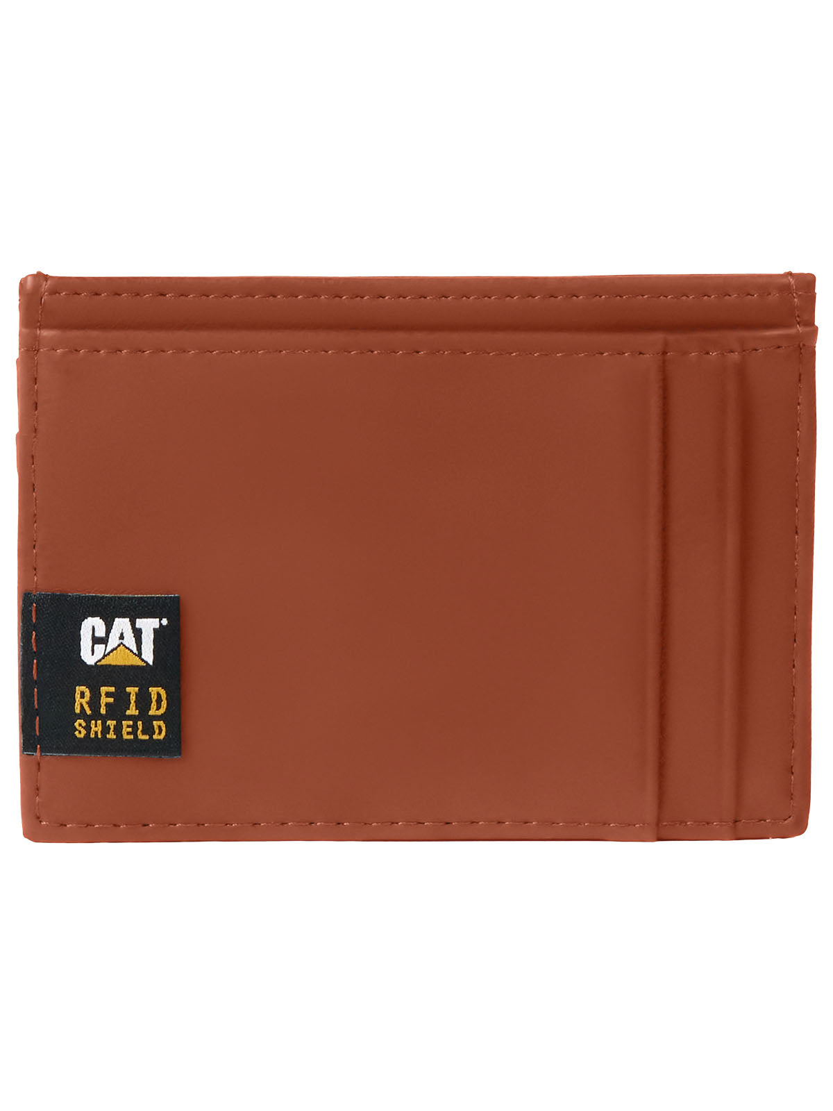 Billetera Rfid Unisex México Leather Cardholder Canela Cat