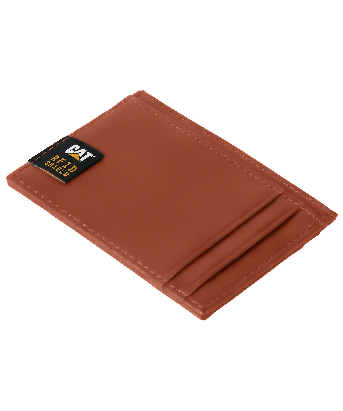 Billetera Rfid Unisex México Leather Cardholder Canela Cat