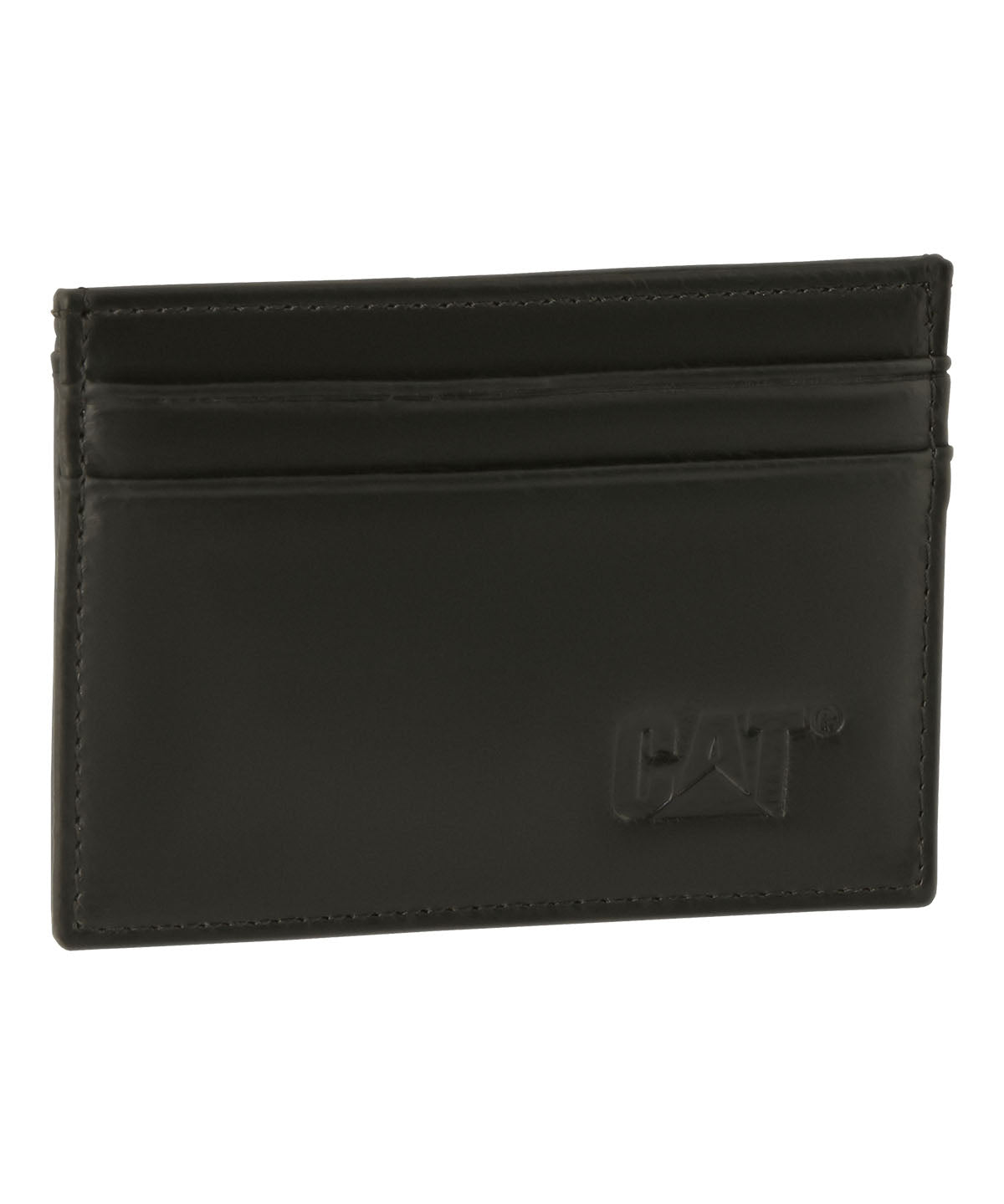 Billetera Rfid Unisex México Leather Cardholder Negra Cat