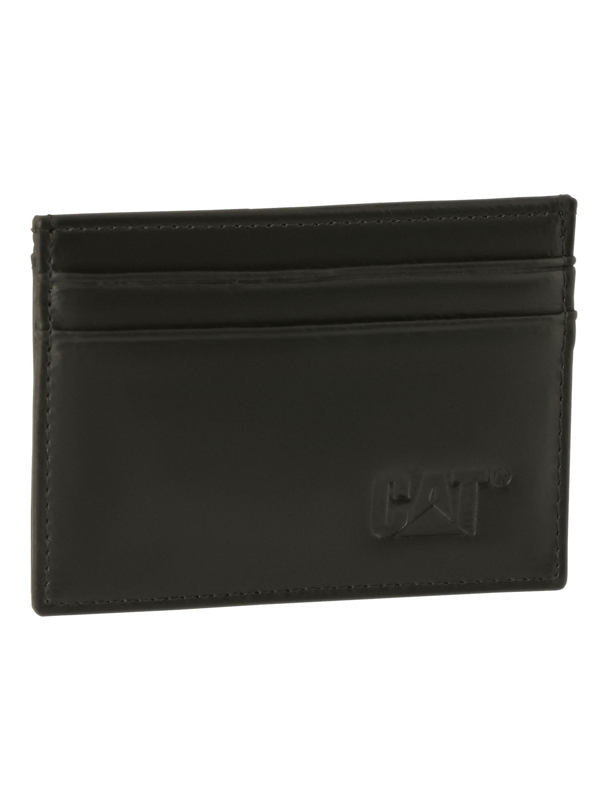 Billetera Rfid Unisex México Leather Cardholder Negra Cat