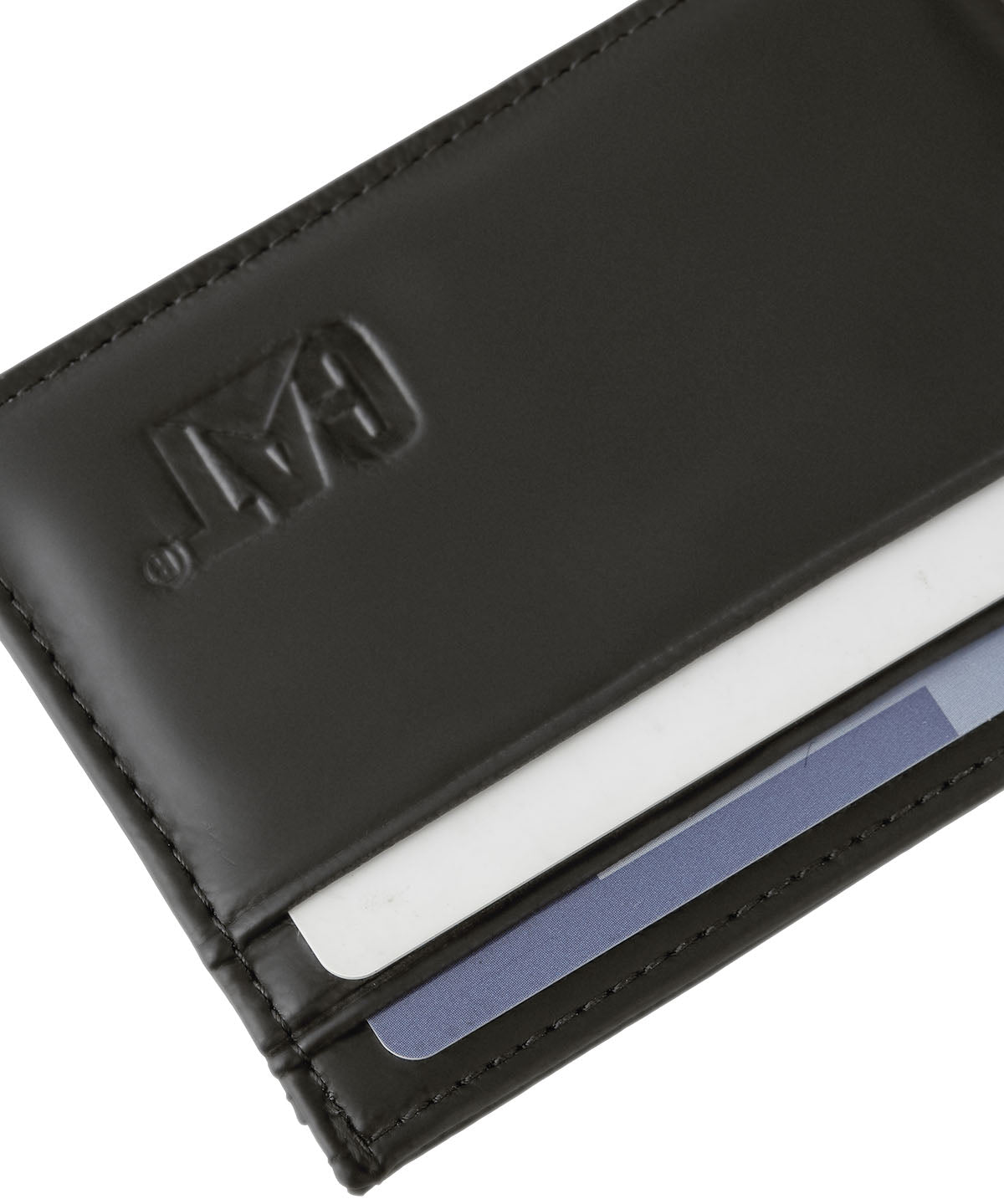 Billetera Rfid Unisex México Leather Cardholder Negra Cat