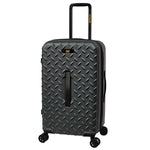 Maleta Mediana Industrial Plate Trunk Gris Oscuro CAT