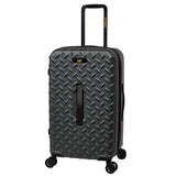 Maleta Mediana Industrial Plate Trunk Gris Oscuro CAT