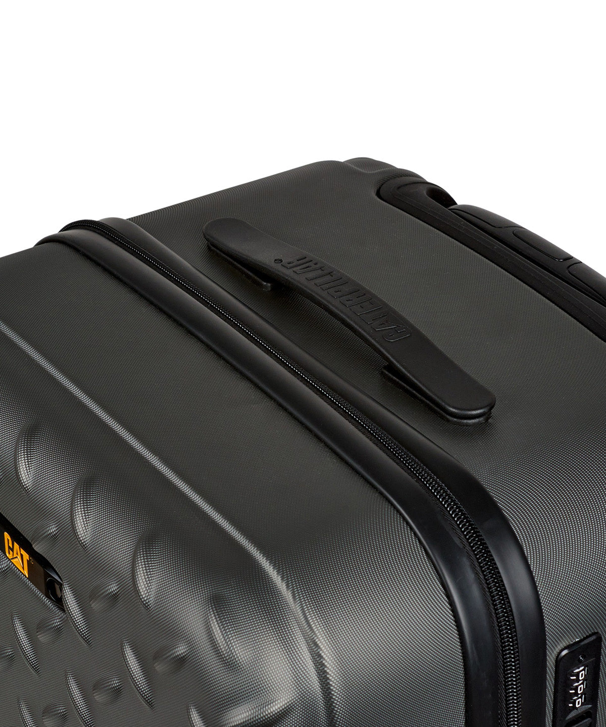 Maleta Mediana Industrial Plate Trunk Gris Oscuro CAT