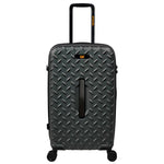 Maleta Mediana Industrial Plate Trunk Gris Oscuro CAT