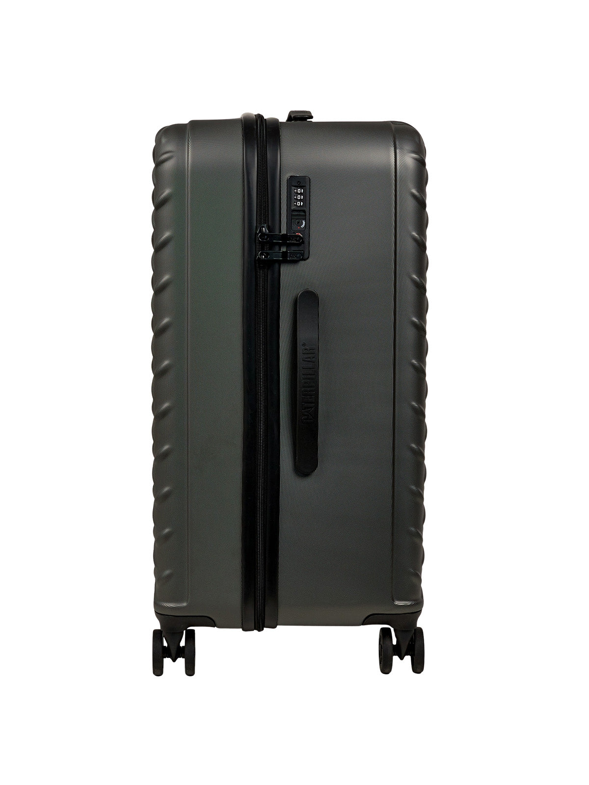 Maleta Mediana Industrial Plate Trunk Gris Oscuro CAT