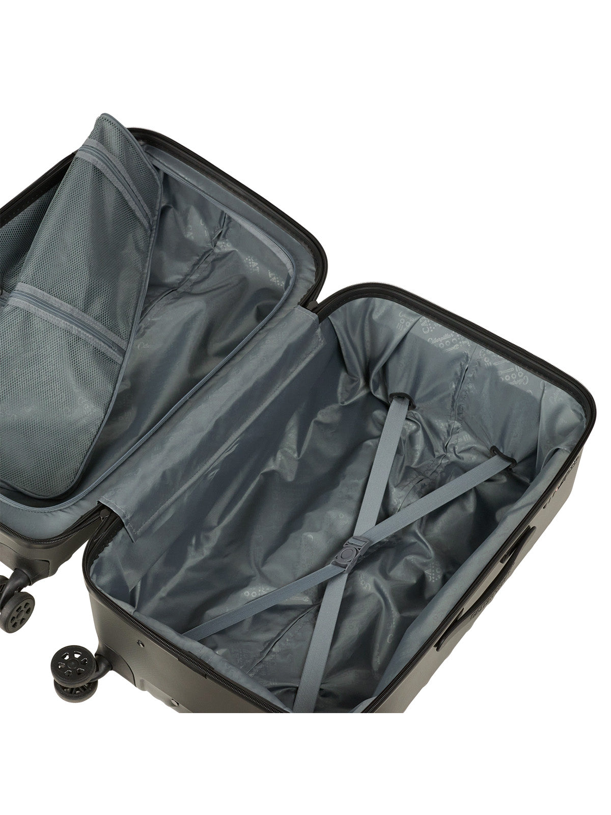 Maleta Mediana Industrial Plate Trunk Gris Oscuro CAT