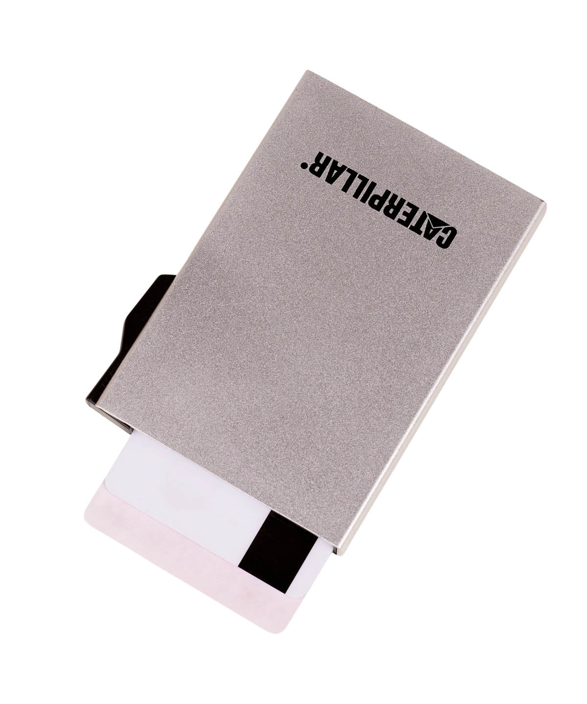 Billetera Unisex Boston Slide Up Plateado CAT