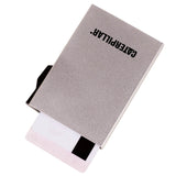 Billetera Unisex Boston Slide Up Plateado CAT