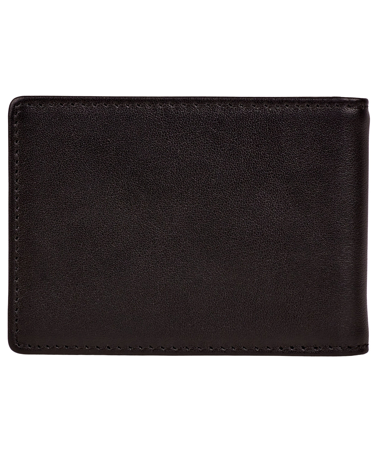 Billetera de Cuero Hombre CAT Sydney Leather Wallet con Clip - Negro