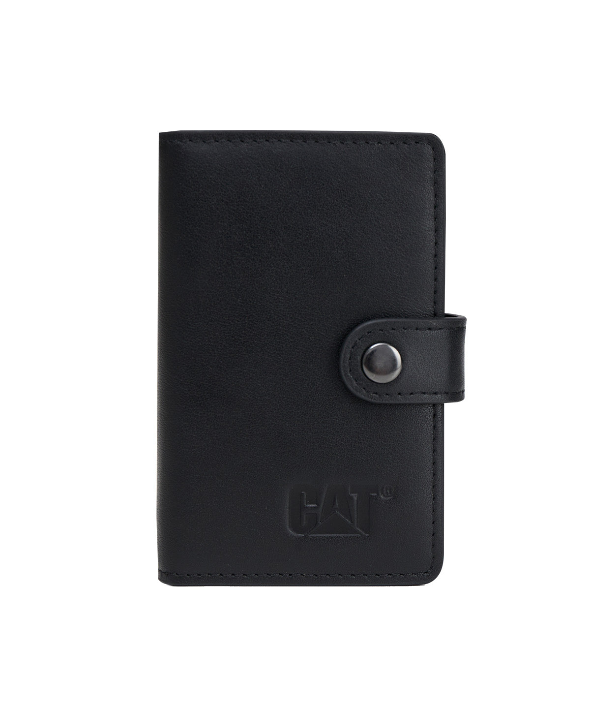 Tarjetero Billetera de Cuero Unisex CAT Dubai Leather Wallet - Black
