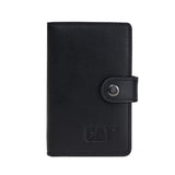 Tarjetero Billetera de Cuero Unisex CAT Dubai Leather Wallet - Black