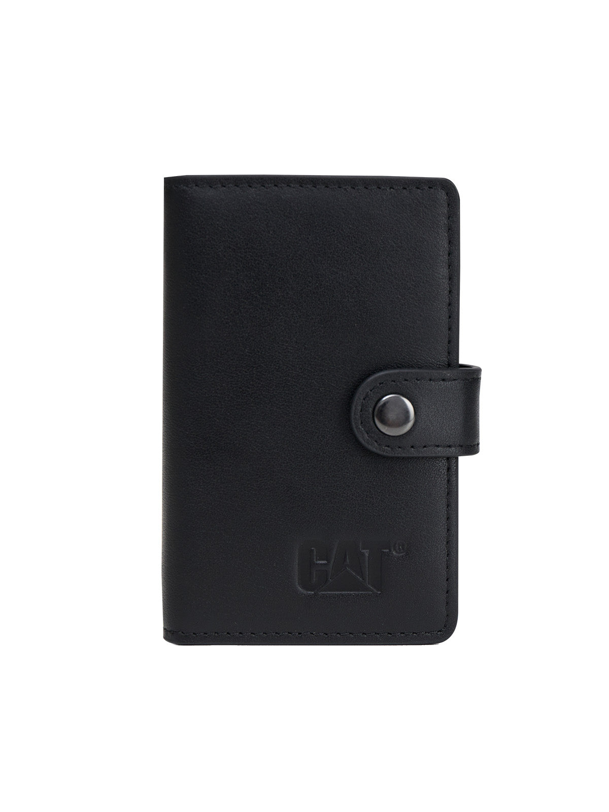 Tarjetero Billetera de Cuero Unisex CAT Dubai Leather Wallet - Black