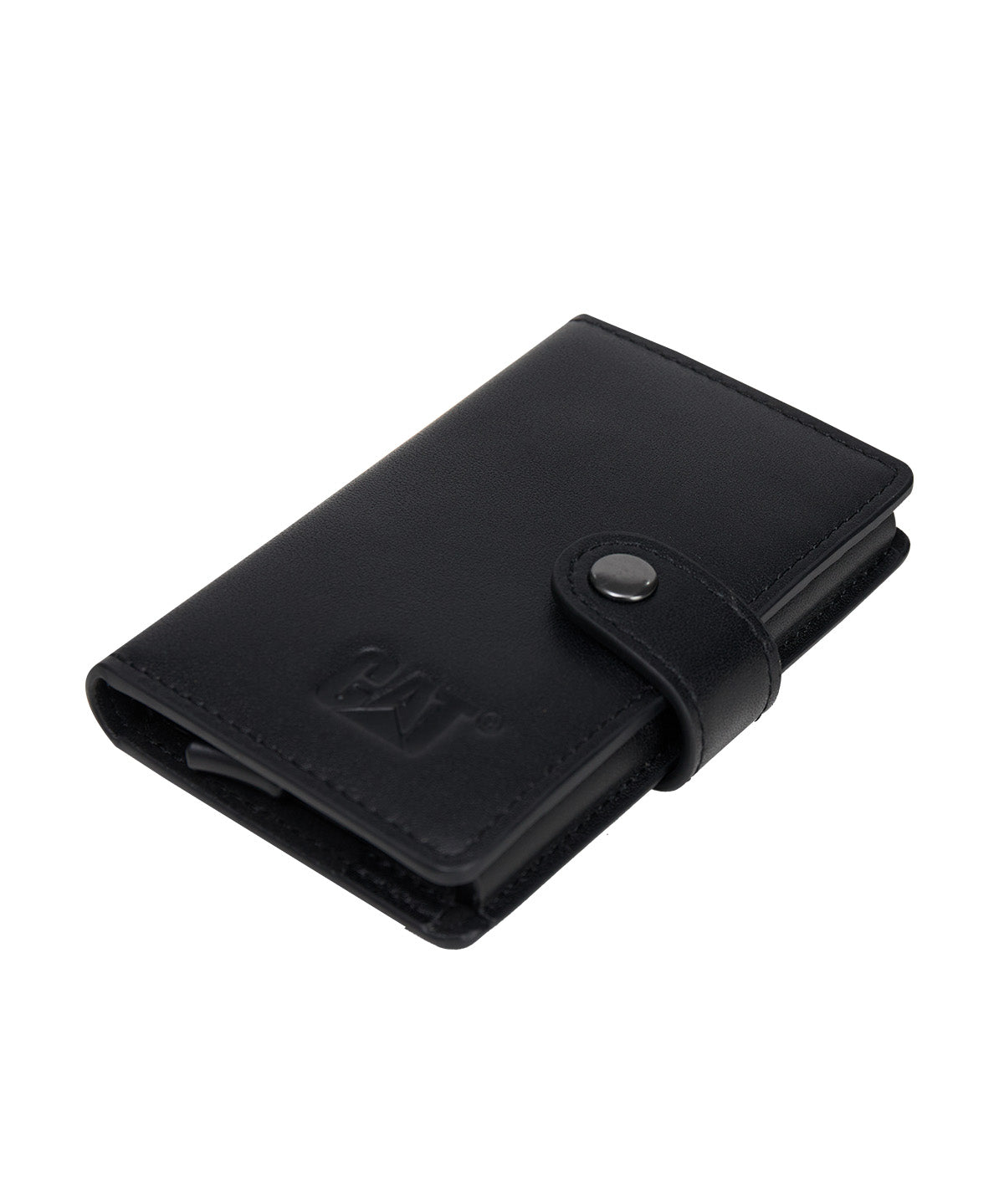 Tarjetero Billetera de Cuero Unisex CAT Dubai Leather Wallet - Black