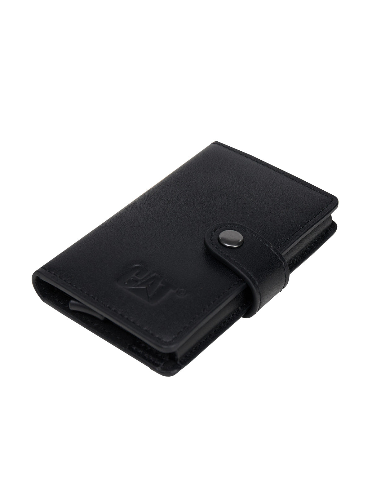 Tarjetero Billetera de Cuero Unisex CAT Dubai Leather Wallet - Black