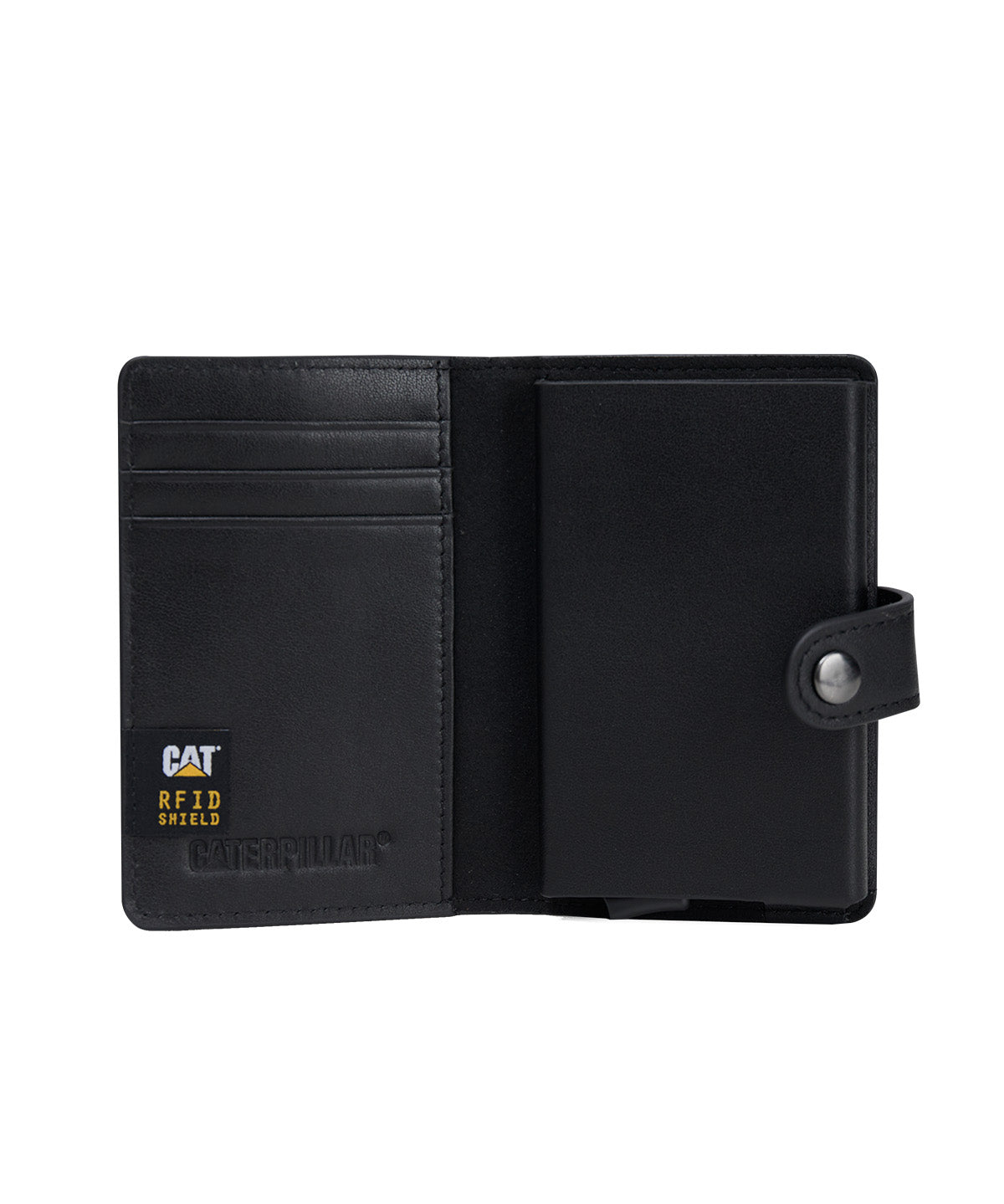 Tarjetero Billetera de Cuero Unisex CAT Dubai Leather Wallet - Black