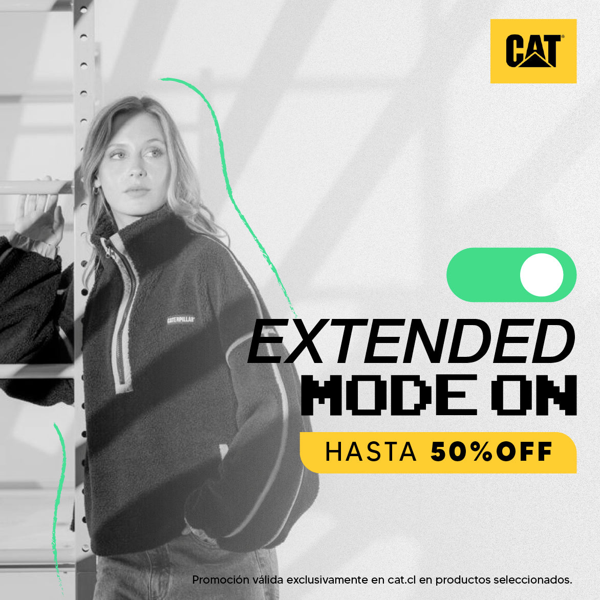 CAT extensión cyber hasta 50%